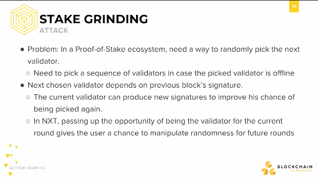 Stake Grinding: Attack Stake Grinding: Attack.