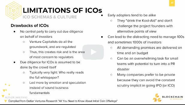 Limitatios of ICO's: ICO Schemas & Culture #2 Limitatios of ICO's: ICO Schemas & Culture #2.