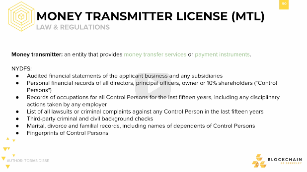 Money Transmitter License Money Transmitter License.