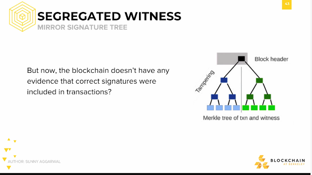 Segregated Witness: Mirrow Signature Tree #2 Segregated Witness: Mirrow Signature Tree #2.