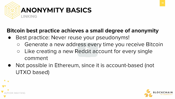 Anonymity Basics: Linking #2 Anonymity Basics: Linking #2.